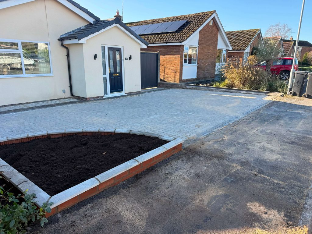 Residential garden makeover completed by M.S Landscaping & Driveways